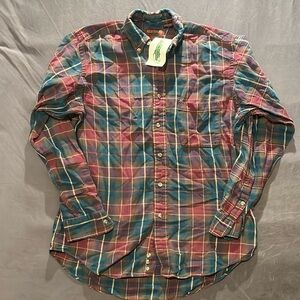High Sierra Size Medium Long Sleeve Flannel
